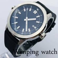 Corgeut 45mm Men's Top Luxury Mechanical Watch Blue Sterile Dial Date Luminous Waterproof Men's Automatic Watch Gift 2024 - buy cheap