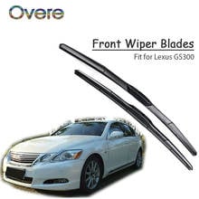 Overe 1Set Rubber Car Front Wiper Blade Kit For Lexus GS300 1997-2006 Windscreen Wiper Cleaning Brushes Original Accessories 2024 - buy cheap