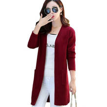 2020 Autumn Winter Cardigan Sweater Women Knitted Coat Women's Sweater Feminine Clothes Long Sleeve Casual Jacket Female Tops 2024 - buy cheap