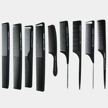 9 Pcs Hair Comb Set Professional Hair Cutting Comb ABS In Different Design Carbon Anti-static Salon Hairdressing CT-08 Hair Comb 2024 - buy cheap