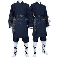 Shaolin Kung fu Suit Chinese Wushu Martial arts Uniform Tai chi Jacket and Pants Custom Tailor Service 2024 - buy cheap