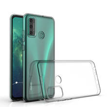 Funda de silicona transparente para Huawei P Smart 2020, carcasa de teléfono a prueba de golpes, TPU suave, Y7A, P Smart 2021 2024 - compra barato