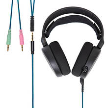 1 Pair Replacement Fabric Earpads Cushions Ear Pads Earmuffs for SteelSeries Arctis 3 5 7 Headphones Headsets 2024 - купить недорого