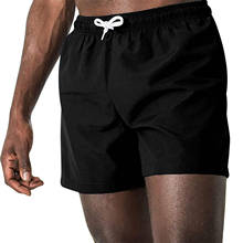 Mens Beach Pants Sports black soft Breathable Fashion Pants Summer Fitness Running Pants Summer outdoor Breathable Beach Shorts 2024 - buy cheap