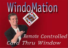 WindoMation-trucos de magia, la única tarjeta de control remoto a través de la ventana, accesorios de magia, trucos de ilusionismo, accesorios, mentalismo 2024 - compra barato