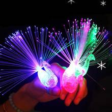 Светодиодная лампа в виде павлина на палец, светодиодная светящаяся кольцевая лампа, праздничная вечерняя детская игрушка для вечеринок 2024 - купить недорого