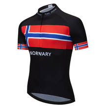 Cycling Jersey 2019 Norway Black Blue New Team Custom Road Mountain Racing Top Bike Jersey Maximum Storm 2024 - buy cheap