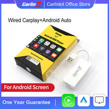 Автомобильный USB-ключ Carlinkit для Apple CarPlay /Android, смарт-ключ для навигации на Android, мини-USB-адаптер для онлайн-обновления 2024 - купить недорого