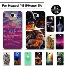 Funda trasera para Huawei Y5 II, Honor 5A, funda de móvil suave de TPU, Y5 2, Honor 5 A, LYO-L21 2024 - compra barato