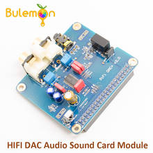 Аудио звук HIFI DAC модуль карты I2S интерфейс для Raspberry PI 3B/2B 2024 - купить недорого