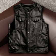 High Quality Men's Jacket Genuine Leather Vest Men 100% Cowhide Coat Plus Size 4xl Spring Autumn 2021 Chaquetas Hombre 2021 2024 - buy cheap