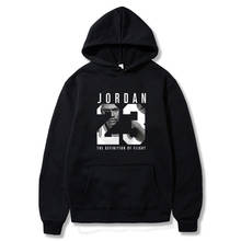 2019 Brand  JORDAN 23 Male Hip Hop Long Sleeve Hooded Sweatshirt Mens Hoodie Jacket Sweat Coat Casual Sportswear Hoodies 2024 - buy cheap