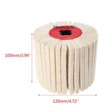 Deburring Abrasive Wool Round Brush Polishing Grinding Buffing Striping Wheel 2024 - buy cheap