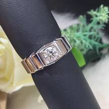 exquisite sparkling moisanite ring for men ring 925 sterling silver birthday gift shiny better than diamond strong power 2024 - buy cheap