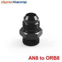 AN -8 (AN8 AN 08) to ORB-8 (3/4" UNF) O-Ring Boss Adapter Fitting Black BX101904 2024 - buy cheap