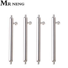 MR NENG 4pcs/bag Watch Pin Pepair Tools & Kits Quick Release Stainless steel Watch Strap Spring Bars Pins 16MM 18MM 20MM 22MM 2024 - buy cheap