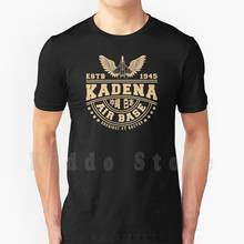 Kadena Air Base Usaf Okinawa Japan T Shirt Print For Men Cotton New Cool Tee Kadena Kadena Base Kadena Air Base Okinawa Japan 2024 - buy cheap
