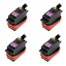 4pcs 13kg 15kg Metal Servos Digital MG995 MG996 MG996R Servo Metal Gear motor for Futaba JR Car RC Helicopter Boat Diy toys 2024 - купить недорого