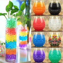1000pcs/bag Crystal Soil Mud Hydrogel Gel Kids Children Toy Water Beads Growing Up Water Balls Wedding Home Decor Potted 5Z 2024 - buy cheap