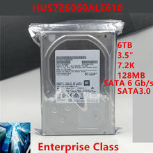 HDD Original para Hgst, 6TB, 3,5 ", SATA, 6 Gb/s, 128MB, 7200RPM, disco duro interno para empresa, HDD para hus7260ale610 2024 - compra barato