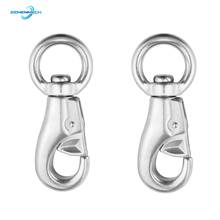 2PCS Marine Hardware Stainless Steel Swivel Snap Hook Snap Shackle 1000Lb Capacity Rated Indoor Outdoor Hanging Hammock Rigging 2024 - buy cheap