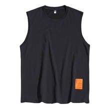 Camiseta sin mangas de algodón para hombre, ropa informal de alta calidad, a la moda, 5XL talla grande, novedad de verano 2024 - compra barato