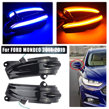 For FORD MONDEO MK5 2014-2019 MK V 5 Dynamic LED Blinker Side Mirror Marker Turn Signal Light Lamp 2024 - buy cheap