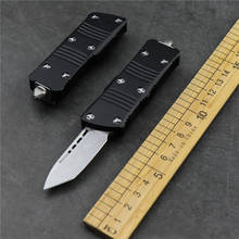 121 Mini outdoor survival pocket folding knife D2 high hardness sharp tactical self defense knife EDC tool window breaker 2024 - buy cheap