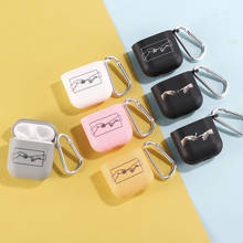 David Hand Art-funda de auriculares para Apple iPhone, caja de carga para AirPods Pro, cubierta de mosquetón de Color caramelo suave, accesorios 2024 - compra barato