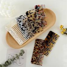 1pc Acetate Hair Combs 6 Styles Wide Tooth Hair Detangling Comb Hairdressing Comb Hair Styling Tool For Thick Curly Wavy Hair 2024 - buy cheap