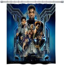 Series Movies Black Panther Superhero Waterproof Polyester Fabric Shower Curtain 2024 - buy cheap