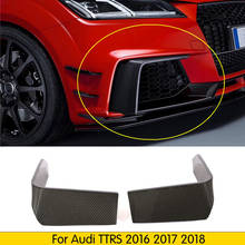 Fog Light Cover Splitter Canard  for Audi TT RS 2016-2018 Fog Lamp Cupwings Carbon Fiber 2024 - buy cheap