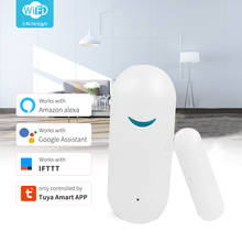 Tuya Smart WiFi 433mhz Door Window Sensor Home Security System Window Open Closed Sensor Detector Alarm For Alexa Google 2024 - buy cheap