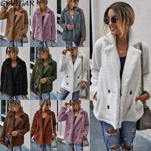 GBVLGAR 2020 5XL Plus Size Coat Women Winter Jackets Fluffy Teddy Coat Ladies Warm Artificial Fleece Clothes Manteau Femme 2024 - buy cheap