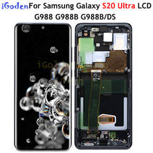 6.9'' For Samsung Galaxy S20 Ultra Lcd G988B/DS with Frame Display Touch Screen Digitizer For Samsung S20 Ultra LTE Display 2024 - buy cheap