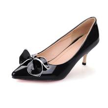 Elegant Europe Women High Heels Pumps Spring Autumn 2020 New Pointed Thin Heels Slip-on ladies Party Shoes big size 32-45 520 2024 - buy cheap