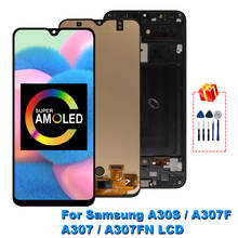Pantalla Amoled de 6,4 "para Samsung galaxy A30S, LCD, A307, A307F, montaje de digitalizador con pantalla táctil para Samsung A307FN, piezas de repuesto 2024 - compra barato