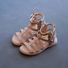 Coalma sapatos de princesa antiderrapantes para meninas, sapatos de verão para crianças sandálias romanas para meninas, sandálias de praia para bebês tamanho 23 a 36 2024 - compre barato