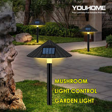Luz solar LED para jardín, lámpara de césped alimentada por luz solar automática, luces solares impermeables para paisaje de sendero, decoración de jardín 2024 - compra barato