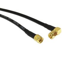 1PC New SMA Male To SMA Male Plug Right Angle Jumper Cable RG58 Wholesale Fast Ship 50CM/100CM Adapter 2024 - buy cheap