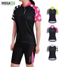 WOSAWE Women Cycling Jersey Summer Bike Shirt Ropa ciclismo MTB Road Bike Cycling Short Sleeve Shirt Arm UV Protection  2024 - buy cheap