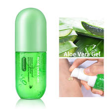 Gel hialurônico de remoção de áloe vera pura, base hidratante para remoção de ácido hialurônico, base e reparação de sol, para cuidados com a pele, creme de rosto, máscara lavável de aloe 50ml 2024 - compre barato