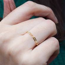 14K Gold Filled Minimalism Rings Knuckle Ring Gold Jewelry Anillos Mujer Bague Femme Women Accessories Boho Aneis Ring For Women 2024 - buy cheap