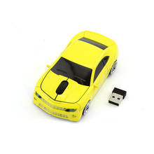 2.4G 1600DPI Mouse Wireless Car Shape Computer Mouse 1600DPI LED Light USB Optical Mause Mini Portable PC Gamer Mice For Laptop 2024 - buy cheap