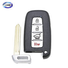 Carcasa de repuesto para mando a distancia, 4 botones, para Hyundai, Equus, Sonata, Elantra, Kia, Borrego, FCC: SY5HMFNA04 2024 - compra barato