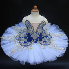 Menina ballet tutu vestido de dança crianças de alta qualidade delicado rendas ballet vestido bailarina palco desempenho traje adulto dancewear 2024 - compre barato