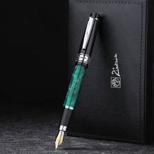 Picasso 915 Pimio Marble Celluloid Fountain Pen 22KGP Medium Nib Jade Green Eurasian Feelings Gift Box Optional Writing Gift Pen 2024 - buy cheap