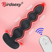 9 Speed Anal Vibrator Male Prostata Massager Anal Beads Butt Plugs G Spot Dildo Vibrations Sex Toys for Men Gay Women USB Charge 2024 - buy cheap