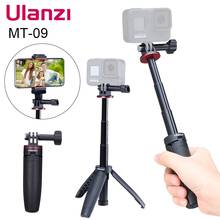 Ulanzi-Mini trípode portátil para cámara de acción, extensor de MT-09 para Gopro, Hero 10, 9, 8, 7, Black Session, SJCAM YI, DJI, Osmo 2024 - compra barato