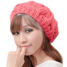 Free shipping,1pcs,2016 new Korean version of the pumpkin hat hand-knitted hats autumn and winter Wool cap,Warm hat,Multicolor 2024 - купить недорого